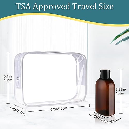 Cosywell Travel Shampoo And Conditioner Bottles 4pcs - Image 2
