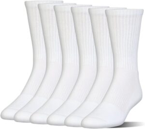 Under Armour Cotton Crew Socks, Multipairs