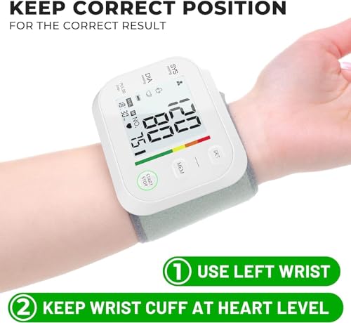 Coverich Wrist Blood Pressure Monitor With Adjustable Cuff - Image 2