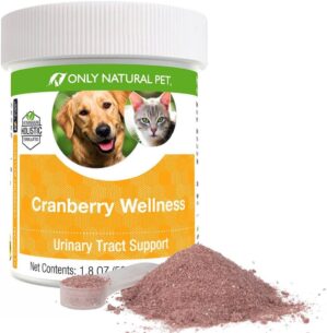Only Natural Pet Cranberry Wellness Antioxidant Powder Supplement
