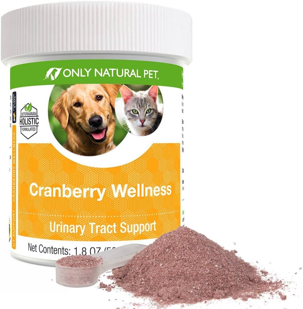 Only Natural Pet Cranberry Wellness Antioxidant Powder Supplement
