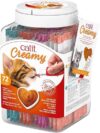Catit Creamy Lickable Cat Treat – 72-Pack