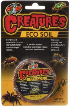 Zoo Med Creatures Eco Soil Coconut Fiber Substrate