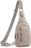 CLUCI Crossbody Leather Sling Bag for Women