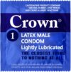 Crown Crown Condoms — Lubricated Latex, 1008 Pack