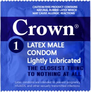 Crown Crown Condoms — Lubricated Latex, 1008 Pack