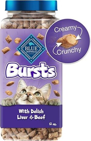 Blue Buffalo Crunchy & Creamy Cat Treats, Liver & Beef