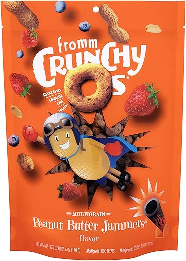 Fromm Crunchy Os Peanut Butter Dog Treats
