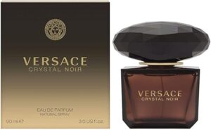Versace Crystal Noir Eau De Parfum Spray, 3-Ounces