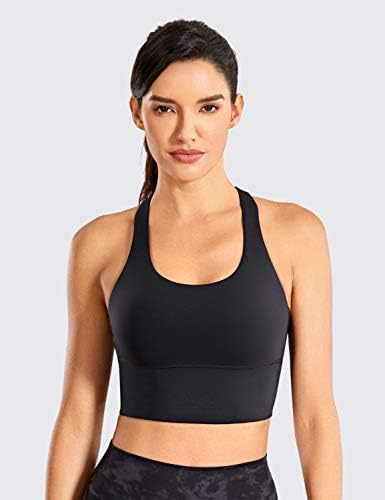 CRZ YOGA Strappy Longline Wirefree Yoga Bras - Image 2