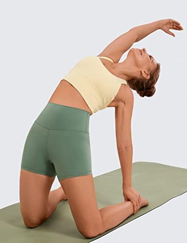CRZ YOGA Women's Naked Feeling Biker Shorts 4'' - Image 3