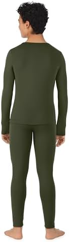 Cuddl Duds Boys Fleece-Lined Thermal Underwear Set - Image 3