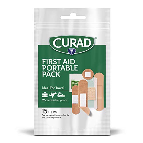 Curad First Aid Portable Pack, Travel Pouch - Image 2