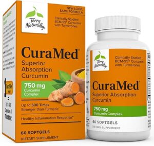 Terry Naturally CuraMed 750mg Antioxidant Supplement For Health