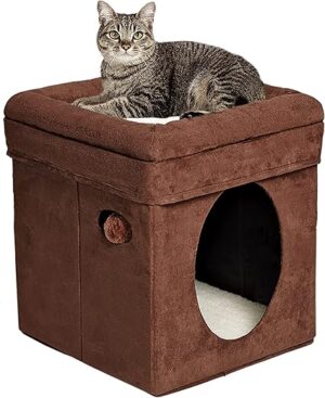 MidWest Homes for Pets Curious Cat Cube 137-BR Condo