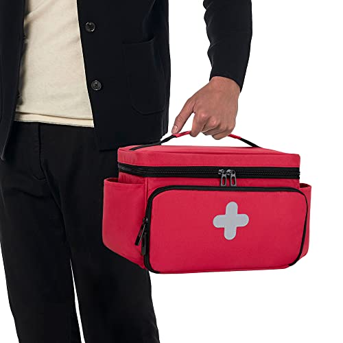 CURMIO Small Medicine Storage Bag, First Aid Organizer - Image 5