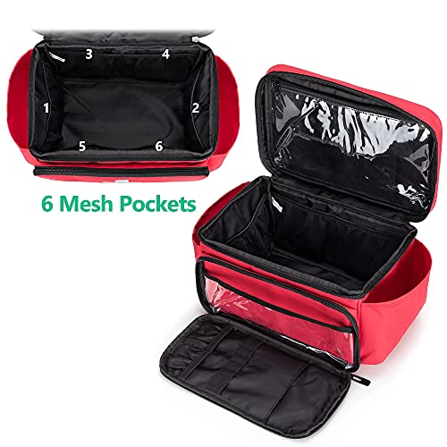 CURMIO Small Medicine Storage Bag, First Aid Organizer - Image 2