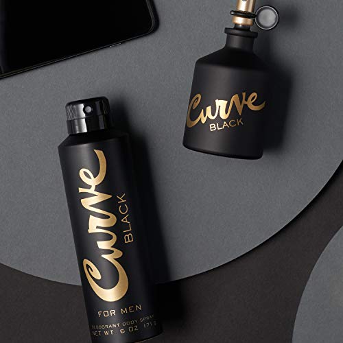 Curve Curve Black Cologne Spray, Casual Scent, 4.2 oz - Image 5