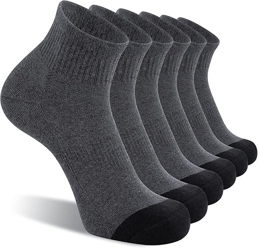 CS CELERSPORT Cushioned Men's Ankle Running Socks