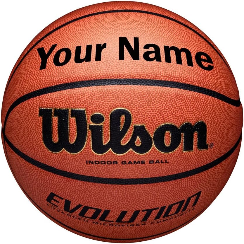 WILSON Customized Personalized Evolution Indoor Basketball