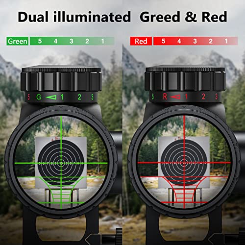 CVLIFE Rifle Scope 6-24x50 AO Illuminated - Image 3