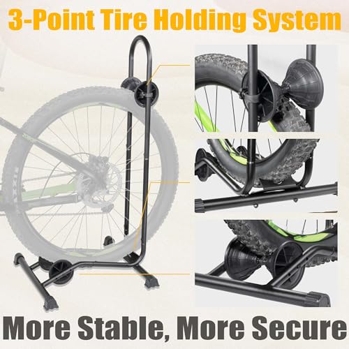 CyclingDeal Bike Floor Stand Parking Rack For 20"-29" Bikes - Image 3