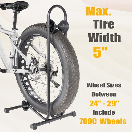 CyclingDeal Bike Floor Stand Parking Rack For 20"-29" Bikes - Image 2