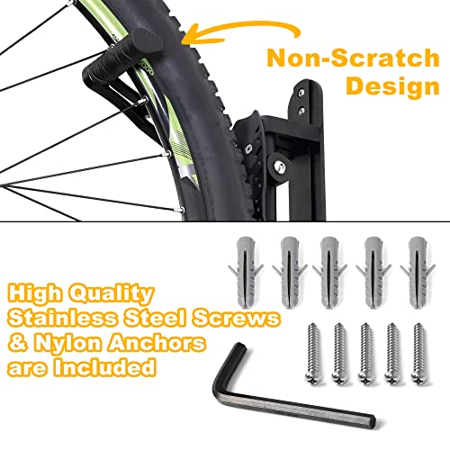 CyclingDeal Bike Swivel Wall Hanger With Stopper - Image 5