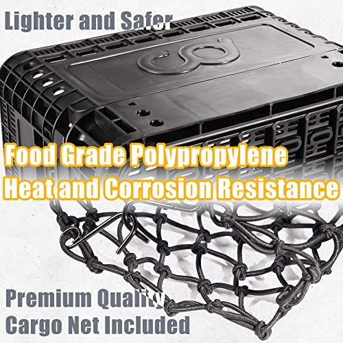CyclingDeal Foldable Rear Bike Basket - Patented Design - Image 4