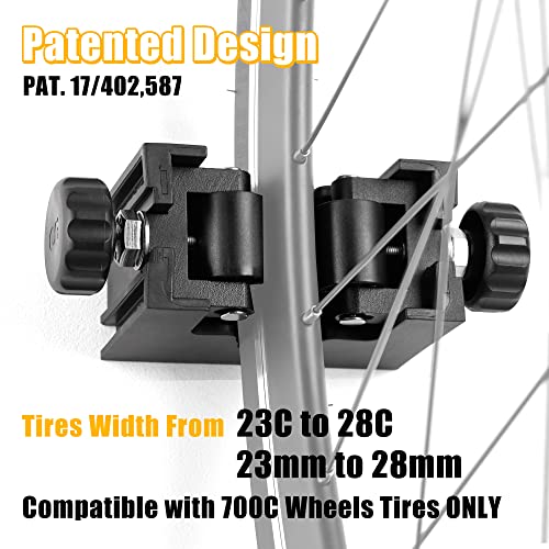 CyclingDeal Road Bike Tire Clip Wall Mount Rack - Image 2