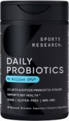 Sports Research Daily Probiotics With Prebiotics, 60 Billion CFU