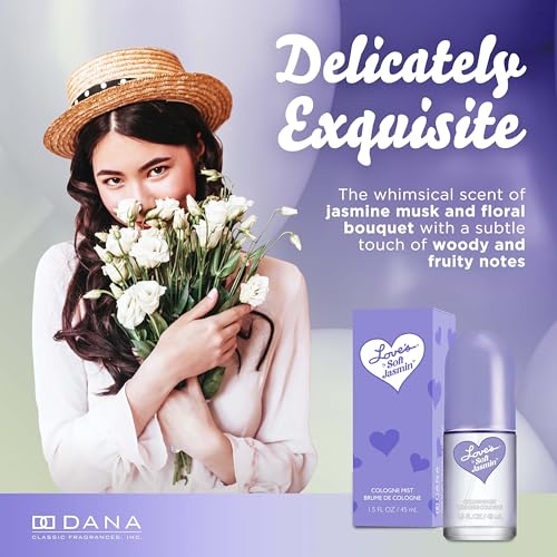 Dana Soft Jasmin Cologne Mist 1.5oz - Image 4