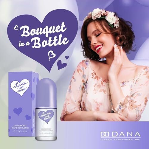 Dana Soft Jasmin Cologne Mist 1.5oz - Image 2