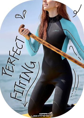 Dark Lightning Wetsuits For Men And Women, 3/2mm - Image 3