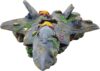Penn-Plax Deco-Wrecks Wrecked Jet Aquarium Decoration