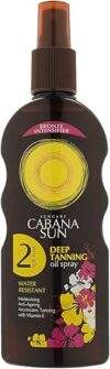 Cabana Sun Deep Tanning Oil Spray SPF2