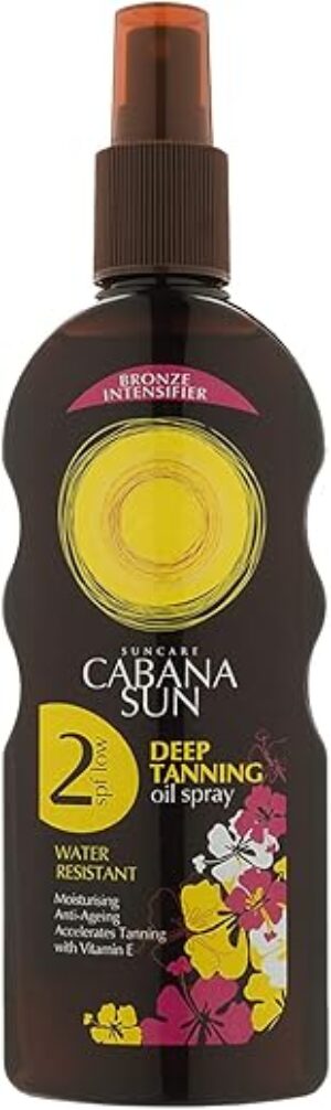 Cabana Sun Deep Tanning Oil Spray SPF2