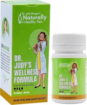 Dr. Judy Morgan’s Naturally Healthy Pets Deer Velvet Wellness Formula for Pets