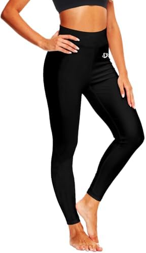 Deerose Print Swim Pants High Waisted Leggings - Image 4