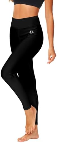 Deerose Print Swim Pants High Waisted Leggings - Image 5