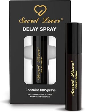Secret Lover Delay Spray For Men, Climax Control