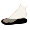 STICKONFEET Deluxe Spray Tan Feet Pads Protectors