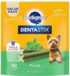 Pedigree Dentastix Dental Dog Treats, Fresh Flavor