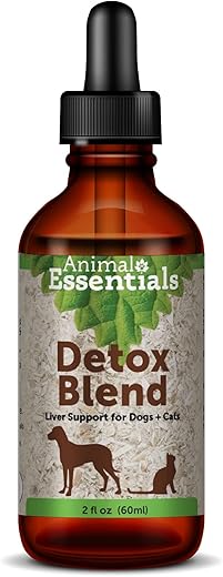 Animal Essentials Detox Blend Liver Support Supplement 2 Fl Oz