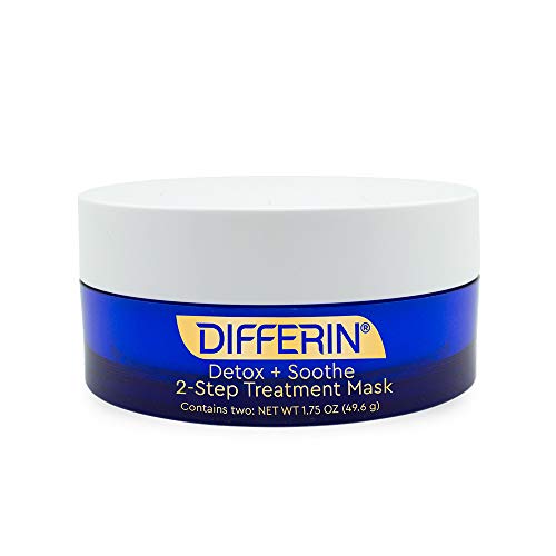 Differin Differin Clay Face Mask, Detox And Soothe 2 Step Treatment, 1.75 Oz - Image 3