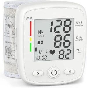 MBUPAI Digital Wrist Blood Pressure Monitor