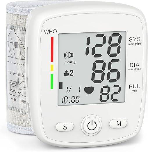 MBUPAI Digital Wrist Blood Pressure Monitor