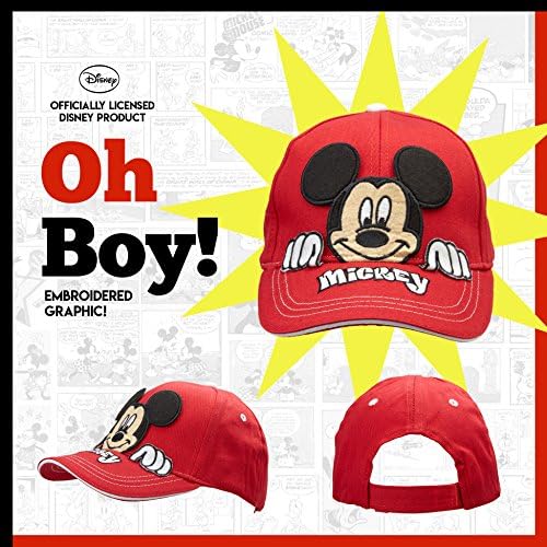 Disney Mickey Mouse Peak-A-Boo Baseball Cap - Image 3