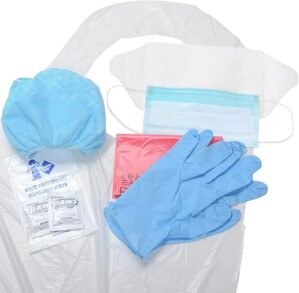 MFASCO Disposable PPE Kit With Apron & Visor