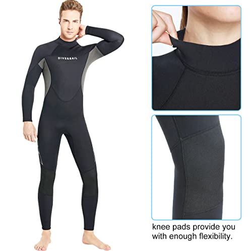 DIVE & SAIL 3mm Neoprene Wetsuit For Water Sports - Image 5